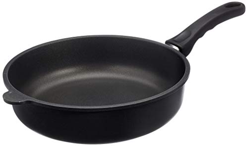 AMT 728-e-z2 Braise à induction Poêle Diamètre 28 cm, hauteur 7 cm avec poignée Standard, Multi Couleur