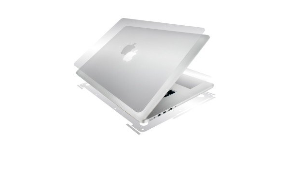 clear macbook skin