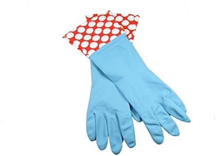 Garden Big Dots Household Gloves, Medium, Model# 11926