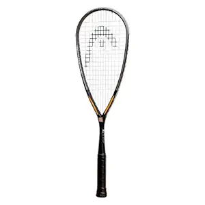 HEAD I.110 Aluminum Squash Racquet (Black-Grey)