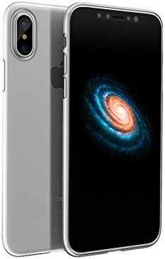 Linker iPhone X Case, iPhone 10 [0.35mm] Ultra-Thin World's Thinnest Hard Protect Case Back Cover Bumper [ Semi-transparent ] Lightweight for iPhone X 5.8 inch (White)