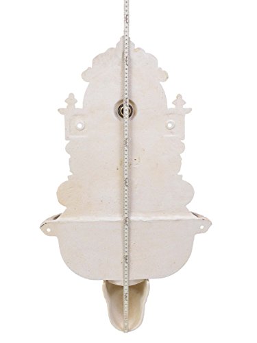 Wandbrunnen Brunnen Gartenbrunnen Garten Waschbecken antik Stil creme weiss - 9