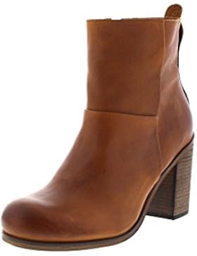 HAGHE by HUB Damenschuhe Stiefeletten - MALLET - cognac