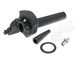  Gasgriff DOMINO Formula Kurzhub schwarz - universal