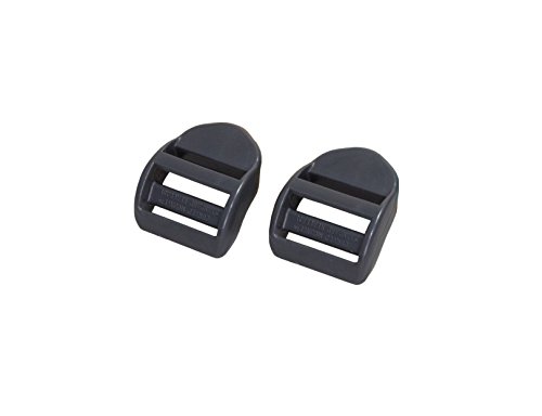 Tashev DuraFlex® 2 x 25 mm Sangle Boucles/Page Boucles pour Sangles Sac à Dos