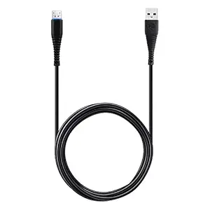 Zebronics Zeb-UMC101 USB to Micro USB Cable, Charge and Sync, 1 Metre Length (Black)