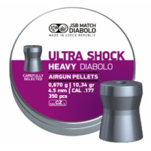 Piombini pallini calibro 4,5 (4,52) JSB Ultra Shock Heavy Diabolo