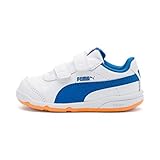 niños Puma Stepfleex 2 SL V Inf, Zapatillas Unisex para Niños, Blanco (Puma White-Indigo Bunting-Orange Pop), 27 EU