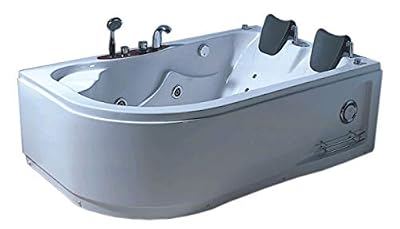 GRAFICA MA.RO SRL BAIGNOIRE BALNEO MASSANTE 2 PERSONNES ANGLE HAUTE BAIN TOURBILLON Varadero 170 X 115 cm