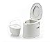 Produktbild Bedside Commode-Mutterschaft Squatting Chair, Tragbare Toilette, Rutschfeste Gepolsterte Alte Mann Toiletten Hocker,-Tragbar, Leicht, Abnehmbare, 3 In 1 Medizinische Toilette Stuhl Hocker Mit Deckel, Kann 400 Pfund Gewicht Aushalten
