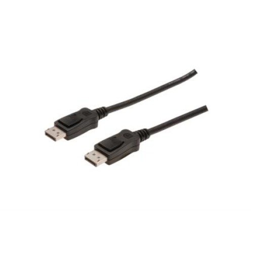 ASSMANN Anschlusskabel Displayport DP/St - DP/St 2m AWG32 2xgeschirmt schwarz