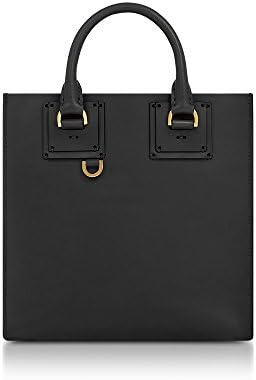 Sophie Hulme Women's Bg151lpblack Black Leather Tote