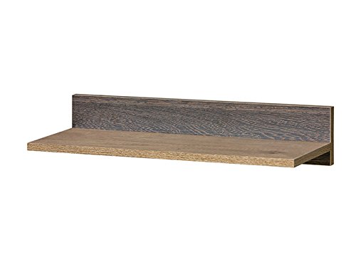 Preisvergleich Produktbild Hängeregal Romero Eiche Canyon / Arusha Wenge