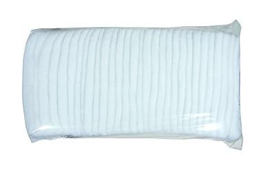 Rayher hobby ouate polyester recyclée sachet de 1kg – ouate de rembourrage très soyeuse pour le garnissage de peluches, doudous, coussins – mousse de rembourrage en couches pour créer des décos de noël – blanc