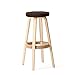 Produktbild BarstüHle Holz Massivholz Barhocker Hoher Hocker Moderner Minimalistischer Barhocker Europäischer Retro Kreative Mode Barhocker,G