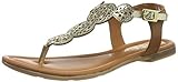  s.Oliver Damen 5-5-28102-22 419 Zehentrenner, Beige (Champagnecrackle 419), 41 EU