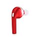 Produktbild CALESTOUS Portable Right Ear Headset Kopfhörer Wireless Bluetooth Stilvolle Sport Stereo Musik Kopfhörer für Smart Phones Red
