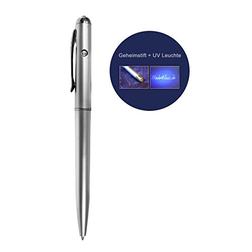Geldscheinprüfer / UV Geheimstift mit unsichtbarer Tinte sicherheits Stift Geld geheimstift