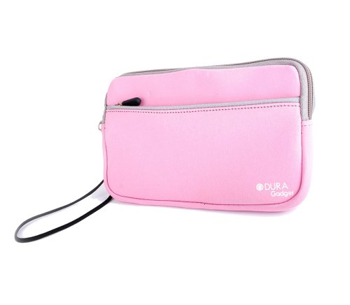 DURAGADGET-EtuiHousse-de-Protection-Rose-rsistant--leau-pour-tablettes-tactiles-Enfant-Ingo-Inu019d-Jeu-Electronique-Tablette-7-Micro-Karaok-Violetta-7-Pouces