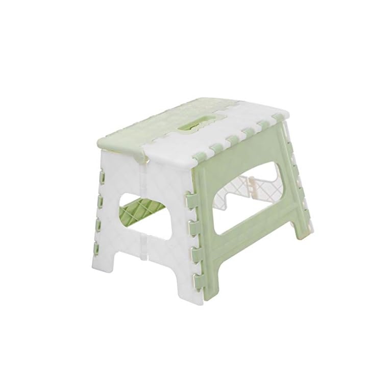 HomeDecTime Tritthocker Klapphocker Kunststoff Faltbar Küchenhocker