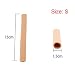 Produktbild RotSale® 2x Klein 15cm Silikon Zuschneidbar Schlauchbandage Protektor Fingerschutz Zehenschutz Druckschutz