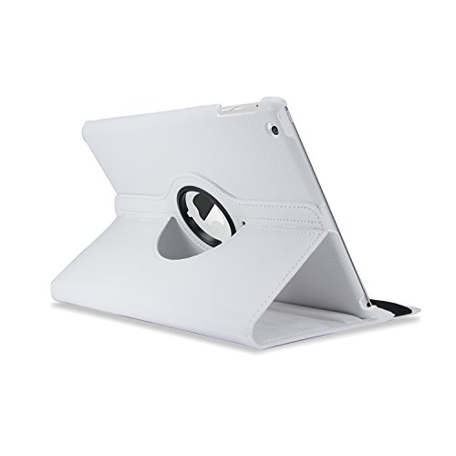 SAVFY iPad Air 2 Hülle Case Schutzhülle 360 Grad Rotation Flip Cover inkl. Displayschutzfolie, Eingabestift für iPad Air 2 iPad 6 - 3