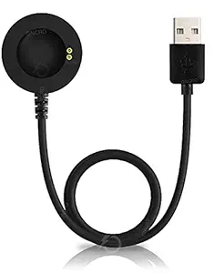 ONCRO Compatible I Replacement t500 Watch Charger Cable, T500 Charging Cable Magnetic 2 pin, Watch Charger, T500 Watch Charger USB Adapter Length 30 cm for Smart Watch ( Charge only )