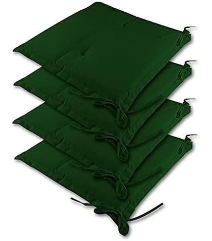 Set Cuscini Cucina Geometrici Il Gruppone - 6 Pezzi 40x40 Cm, Cotone, Made In Italy, Con Lacci - Foto 8