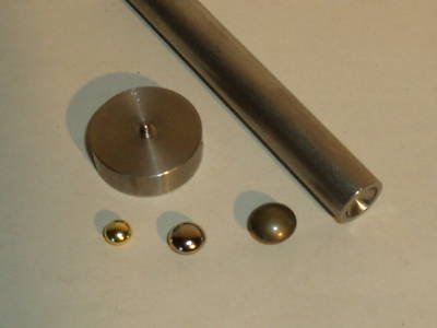 Einschlagstempel Nietendöpper Halbkugel-Hohlnieten 10mm