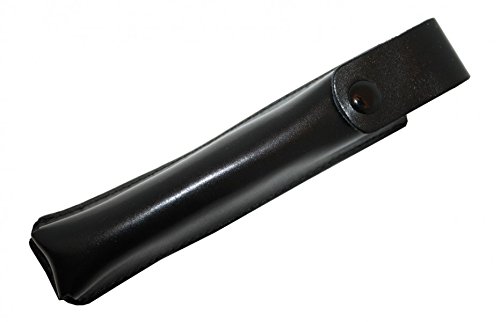 RAZZOOR Leather pouch for a straight razor, black