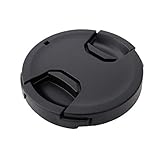 CUBIERTA DE LENTE DE CÁMARA COMPATIBLE UNIVERSAL: Esta tapa de lente de cámara es compatible con todas las lentes de cámara de 52 mm como Nikon, Canon, Sony y otras cámaras DSLR.