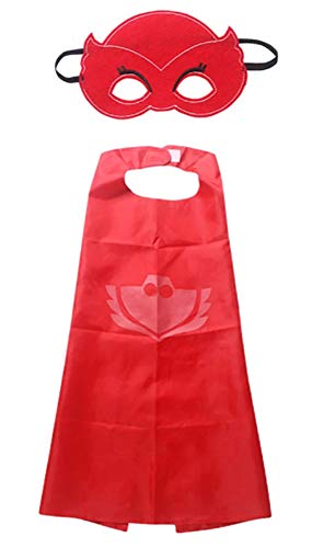 Brigamo 3 x Pyjama Kids Superhelden Kinderkostüm Kinder Kostüme, ideal für Kindergeburtstag, Fasching oder Karneval - 3