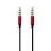 Produktbild 2 pcs  3.5 mm Aux Audio Kilnkenkabel auf 6.35mm Klinkenstecker Auxiliary Stereo Unterstützt für iPod, Laptop, Heimkino-Geräte, Gitarre, elektronisches Klavier, Mikrofon