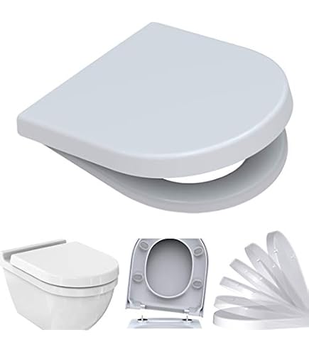 Duravit Sedile Per Water Duravit 0063810000 STARCK 3 Sedile Con Coperchio Senza Chiusura Rallentata 685003 - 6
