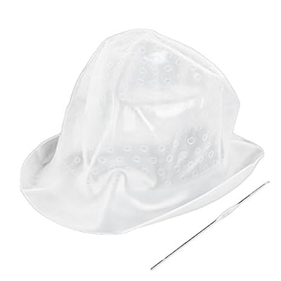 Générique Bonnet à Mèches Réutilisable avec Crochet pour Coloration