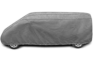ROAD CLUB Housse de Protection carrosserie extérieur pour camionette, Utilitaire Taille 530 à 540 cm, imperméable, Anti-UV et Respirante