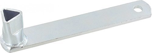 Dreikantschlüssel M12 verzinkt für umklappbare Poller