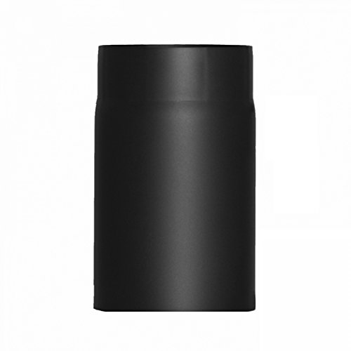 raik SH004-180-sw Rauchrohr / Ofenrohr 180mm - 250mm schwarz
