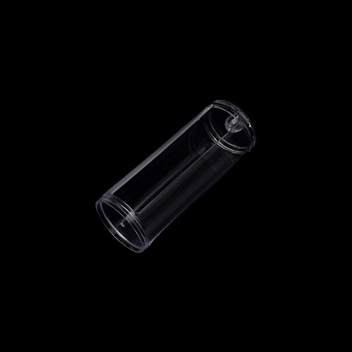 Acryl Runde Container Transparente Kosmetik Make-up und Kunst Entferner Baumwolle Pad Aufbewahrungsbox - 6