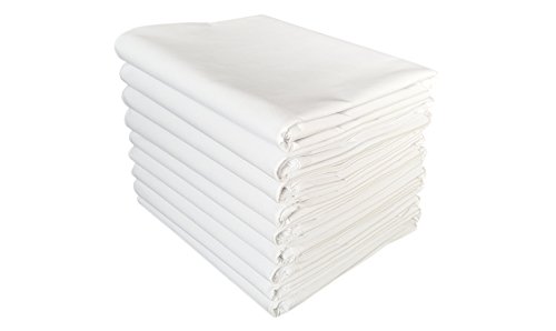 Bettlaken-Haustuch-Betttuch-Tischdecke Ohne Gummizug 4 Diverse Größen 150g/m2(2) (200×220 cm) - 4