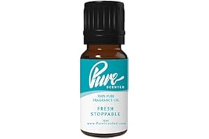 PURE SCENTED Fresh Stoppables Fragrance Oil - 10ml Suitable for Candles, Soaps, Slime, diffusers, Cosmetics, Wax Melts