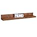 Produktbild RELAXFAIR Wandregal Bücherregal Wand Board Konsole Hängeregal / Massiv-Holz Braun Naturprodukt / Schlafzimmer Flur Küche Wohnzimmer Kinderzimmer / FSC-zertifiziert (Sheesham, 140 cm)