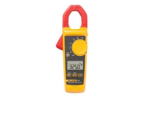 Fluke 325 - Pinza Amperimétrica 400A AC/DC,  Verdadero Valor Eficaz y Medición de Temperatura