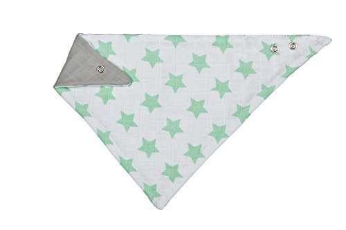 Lässig Muslin Bandana Dreieckstuch 100% Baumwolle Sabbern Spucken Babylätzchen Baby Halstuch Spucktuch, Stars boys