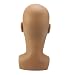 Fulltime(TM) Coffee Color Male Mannequin Head Hat Display Wig Training Head Model Head Model