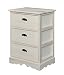 Produktbild ts-ideen Landhaus Kommode Nachttisch Schrank Beistelltisch Flur Shabby Vintage Look