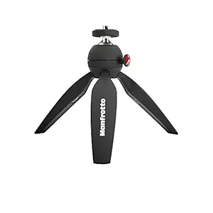 Manfrotto MTPIXI-B PIXI Mini Tripod (Black)