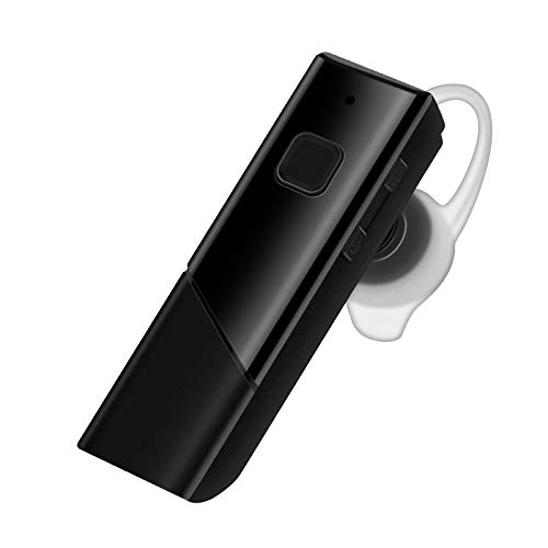emater Unilateral Business Auricular Bluetooth Auricular inalámbrico Auricular Bluetooth Larga Espera Estéreo Calidad de Sonido Juego Voz Cero retraso Sonido HD para Conducir/Negocios/Oficina