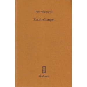 Preisvergleich Produktbild Zuschreibungen: Gesammelte Schriften