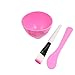 joyliveCY Lady Face Beauty Skin Care Mask Mixing Bowl Stick Brush Gauge 6 In 1 Set DIY Compressed Facial Mask Bowl